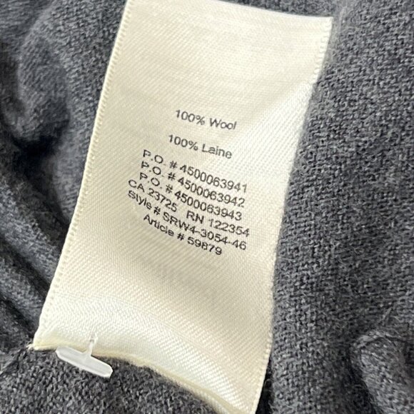 Wilfred Aritzia Womens S ItalianYarn Wool‎ Open Cardigan Gray Open Front Office - Picture 9 of 9